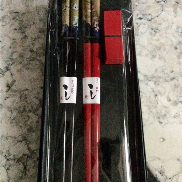 Kafuh Other - 👘Chopsticks and Rests Set👘